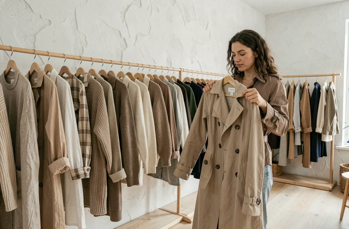 Boutique Slowmod à Lille proposant de la mode seconde main responsable avec des vêtements naturels et durables